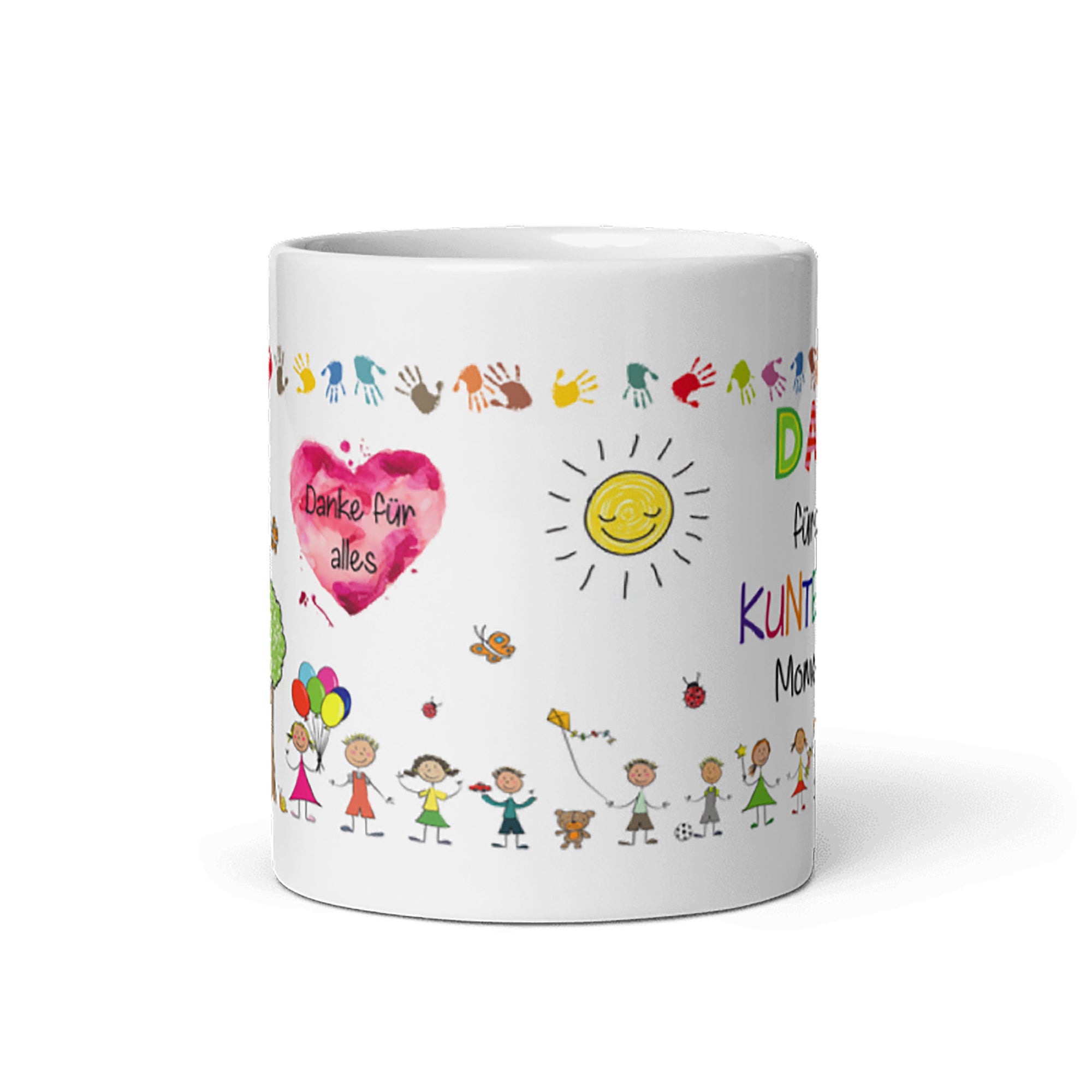 Tasse / Danke, für die vielen KUNTERBUNTEN Momente mit Dir