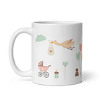 Tasse / Hebamme mit Herz - MÄDCHEN