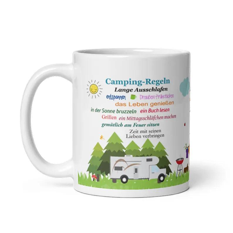 Tasse / Camping-Regeln (Wohnmobil)