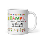Tasse / Danke, dass du uns beim Wachsen geholfen hast (Figuren)