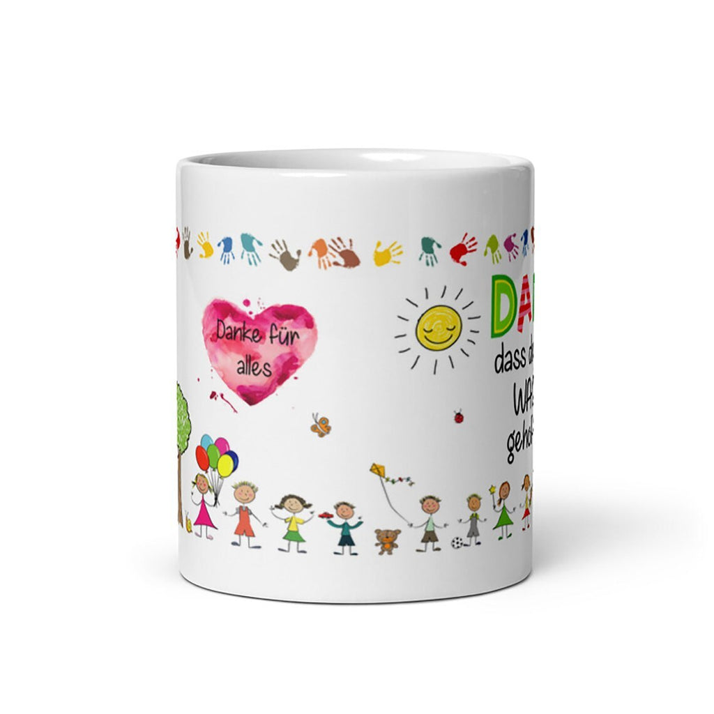 Tasse / Danke, dass du uns beim Wachsen geholfen hast (Figuren)
