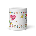 Tasse / Danke, dass du uns beim Wachsen geholfen hast (Figuren)