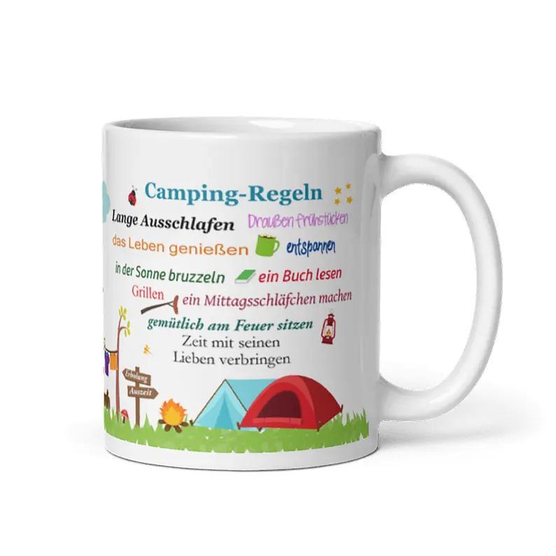 Tasse / Camping-Regeln (Wohnwagen)