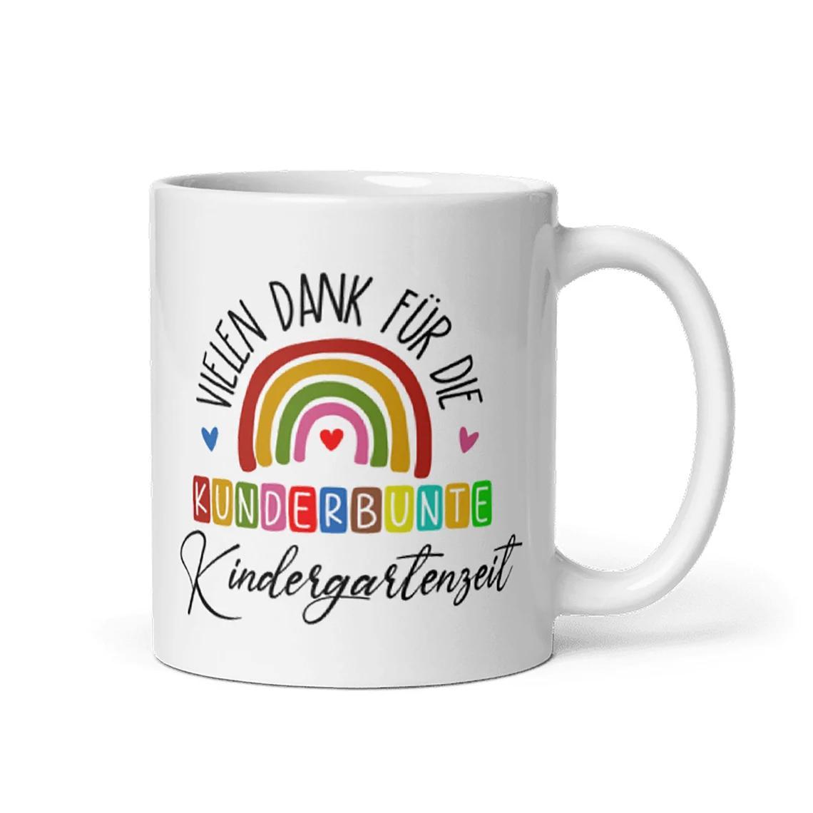 Tasse / Vielen Dank für die kunterbunte Kindergartenzeit