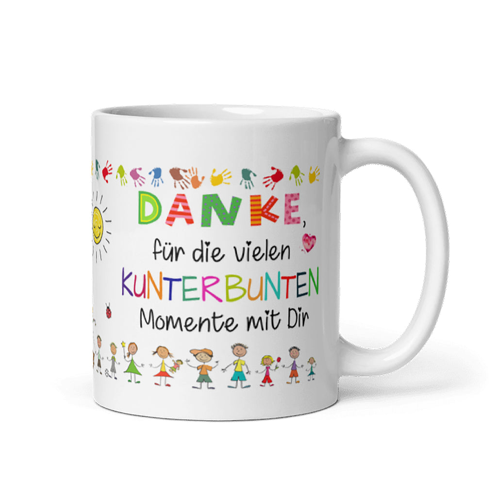 Tasse / Danke, für die vielen KUNTERBUNTEN Momente mit Dir