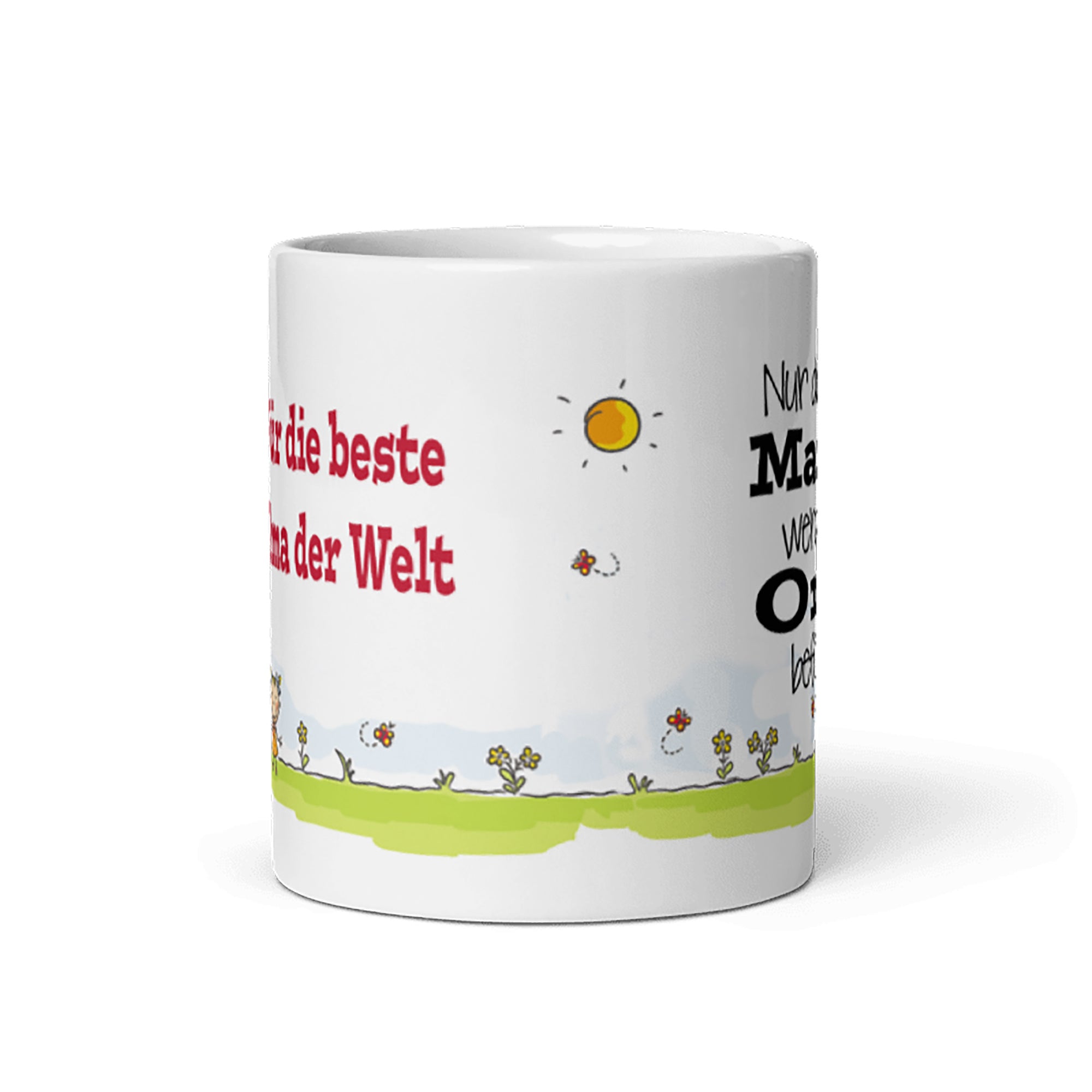 Tasse / Nur die besten Mamas werden zur Oma befördert