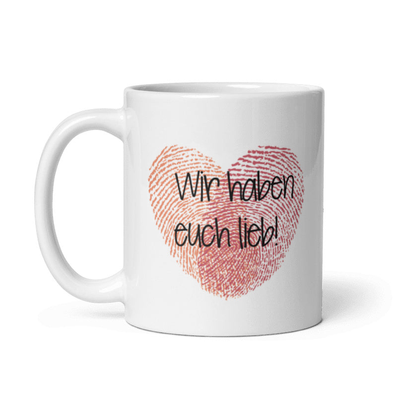 Tasse / Danke Oma und Opa - (WIR - Variante)