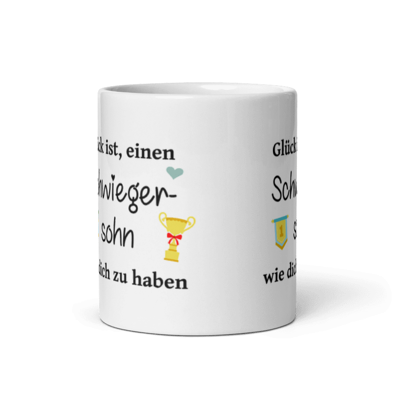 Tasse / Glück ist, einen Schwiegersohn wie dich zu haben