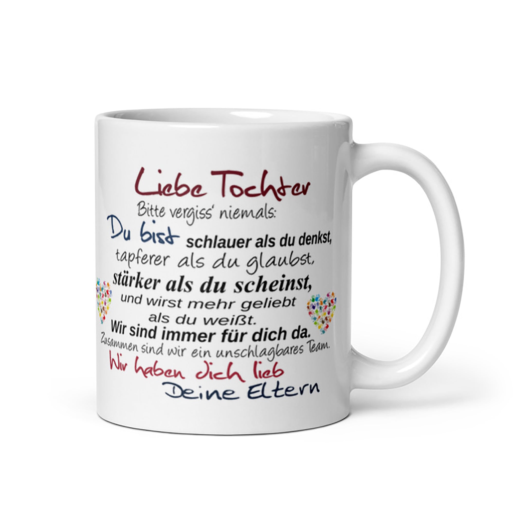 Tasse / Liebe Tochter - Deine Eltern