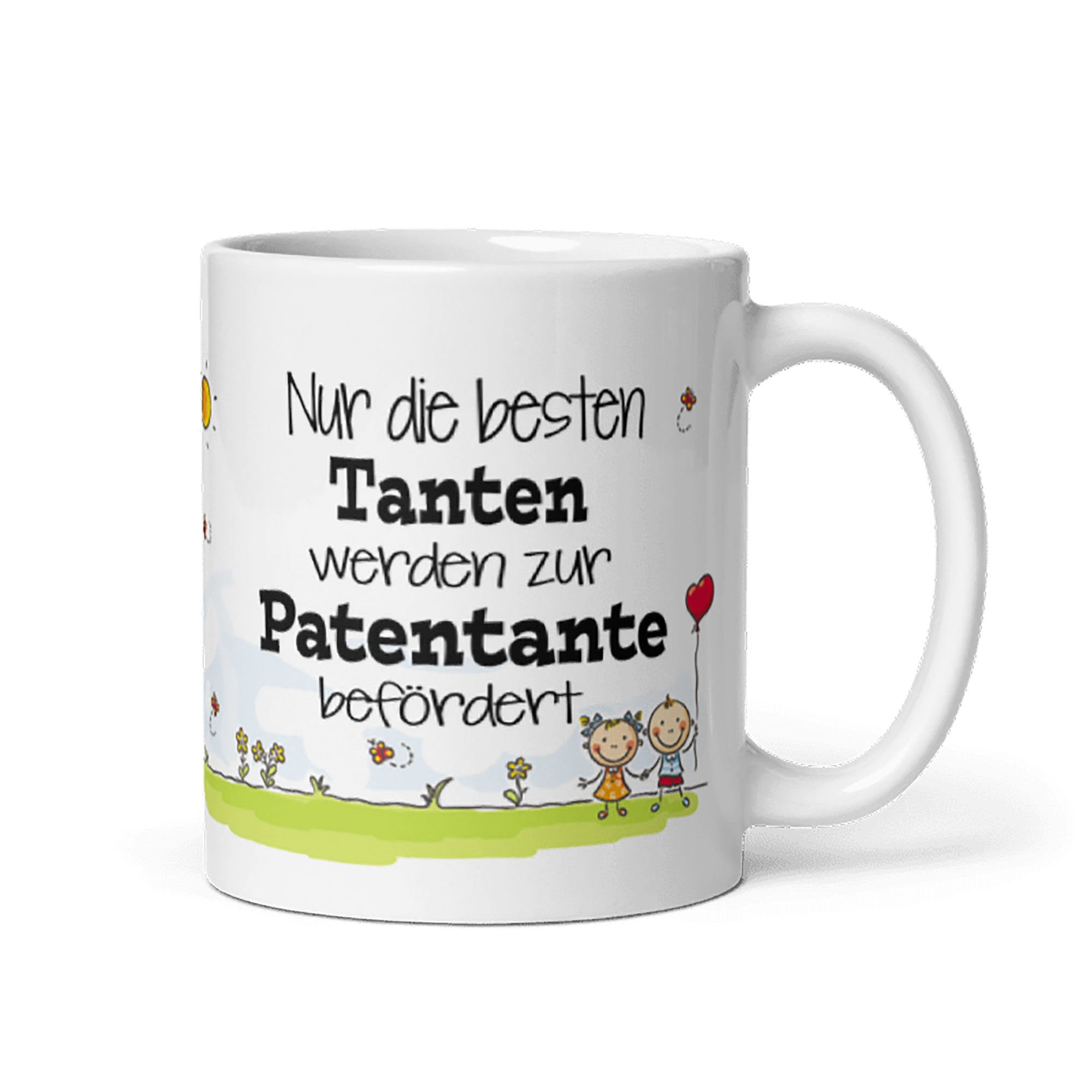 Tasse / Nur die besten Tanten werden zum Patentante befördert
