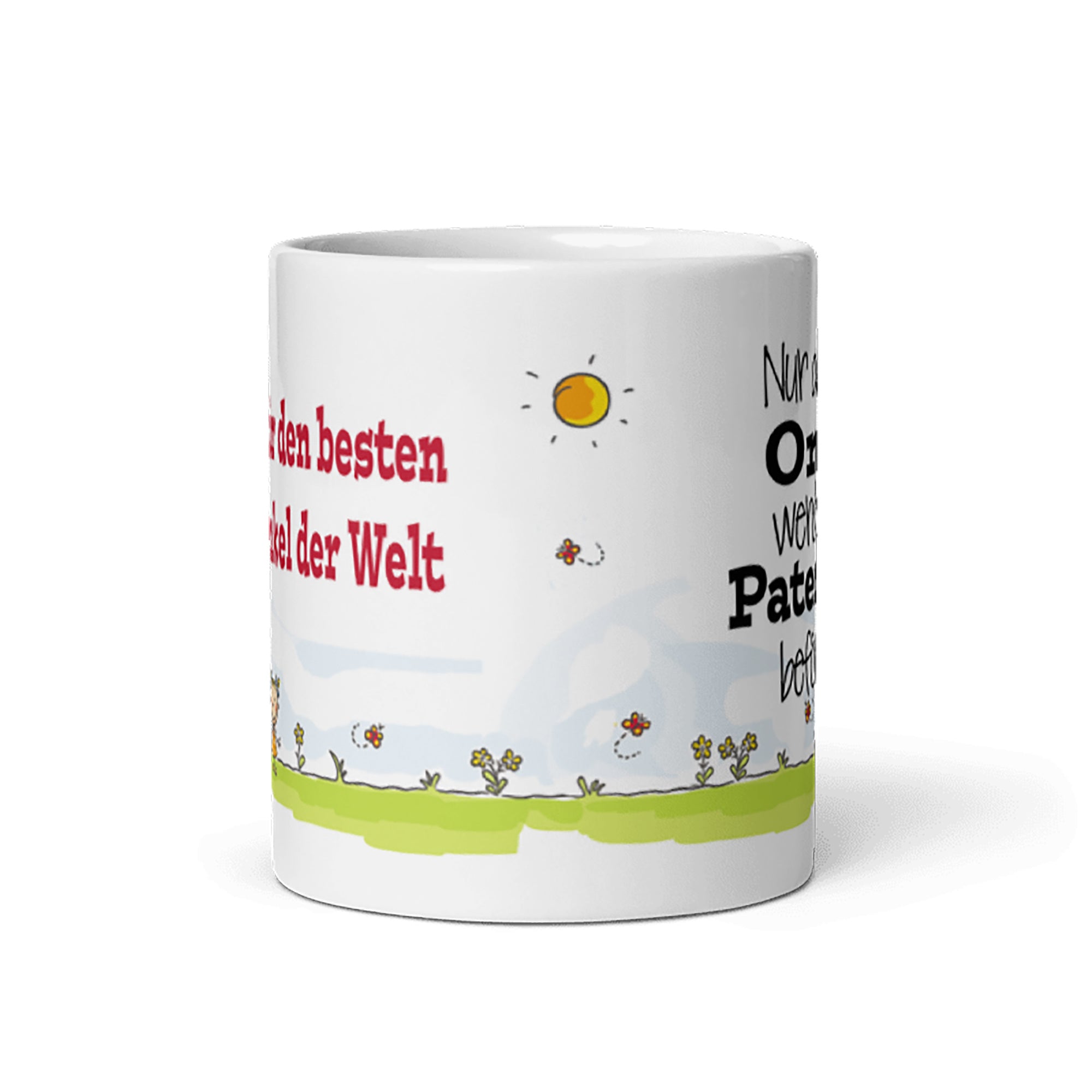 Tasse / Nur die besten Onkel werden zum Patenonkel befördert