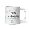Tasse / Beste Hebamme - Junge