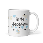 Tasse / Beste Hebamme - Junge