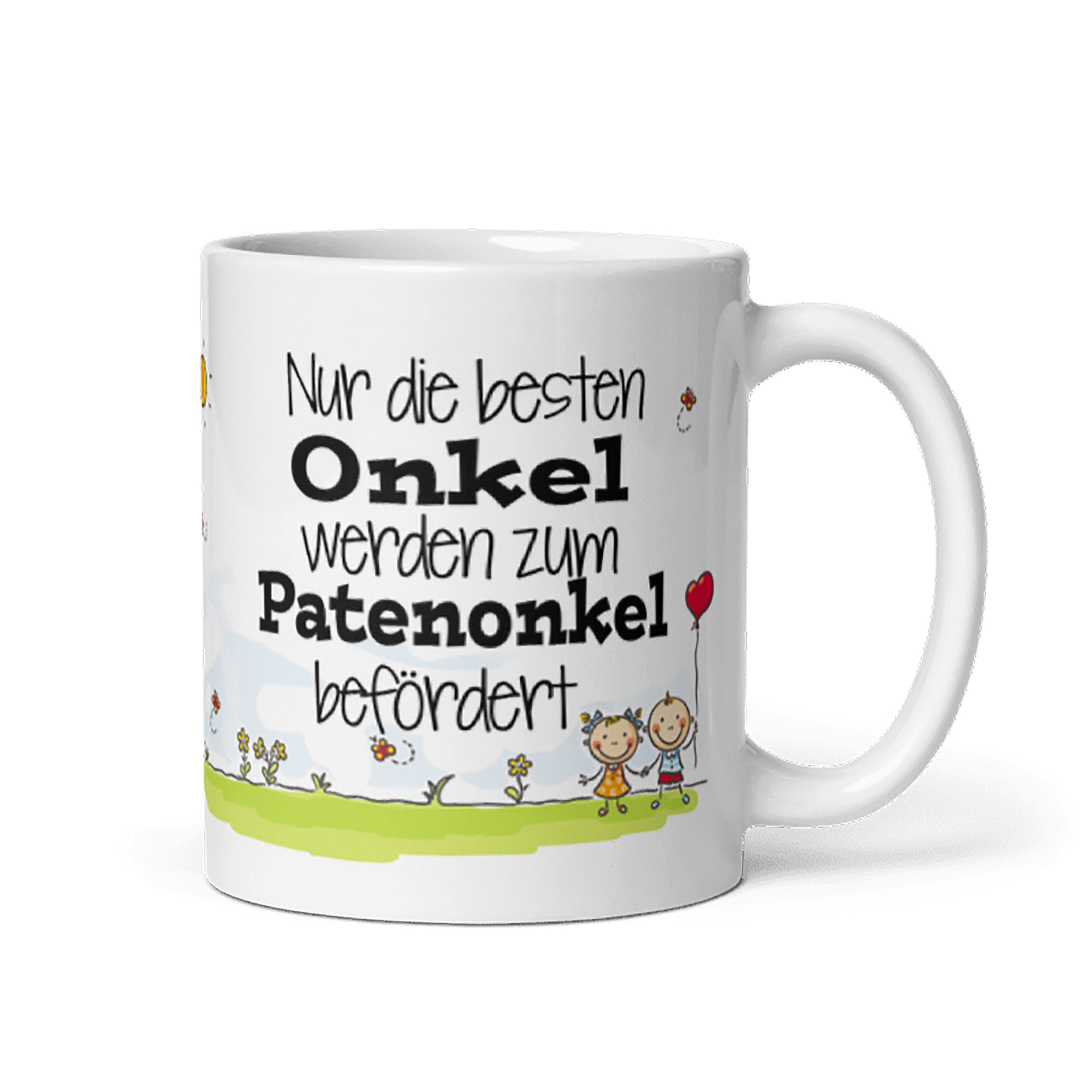 Tasse / Nur die besten Onkel werden zum Patenonkel befördert