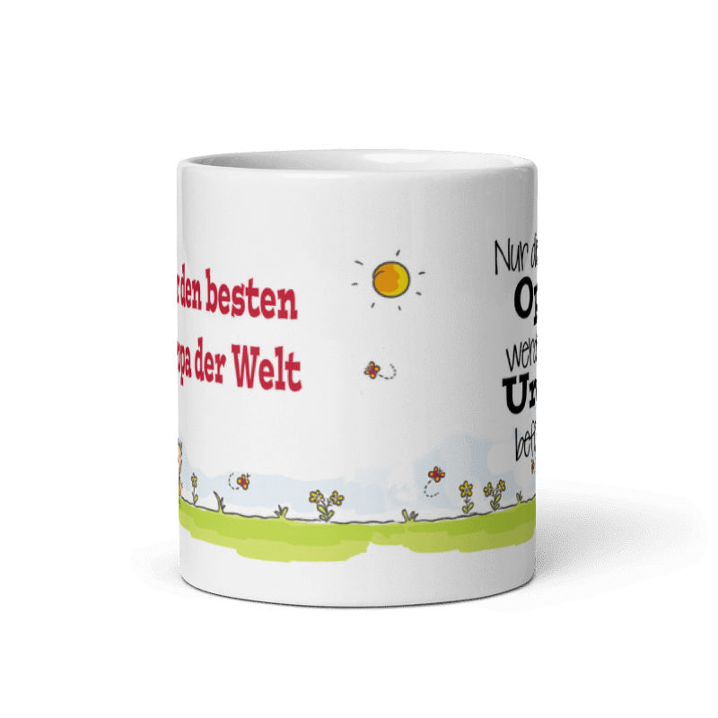 Tasse / Nur die besten Opas werden zum Uropa befördert