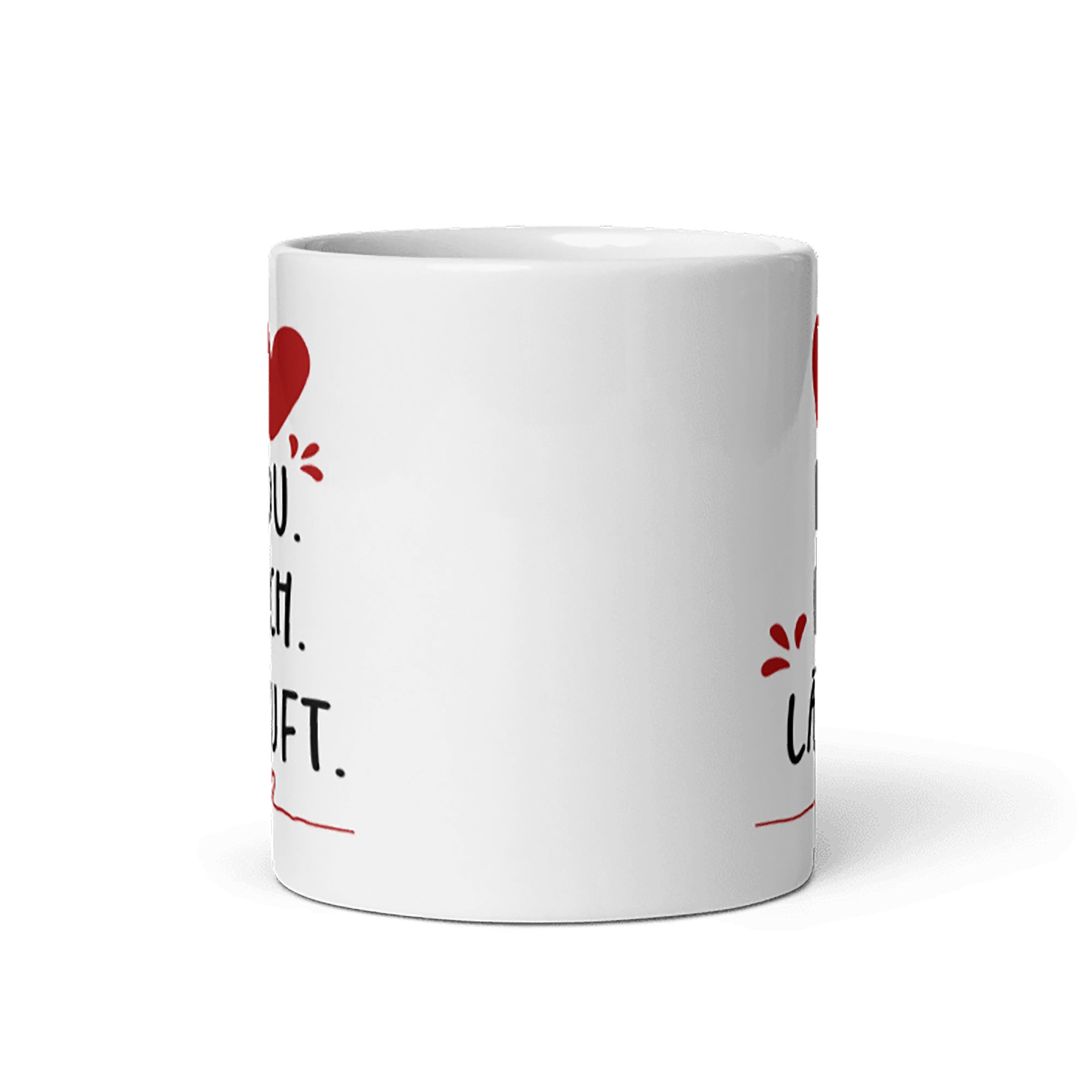 Tasse / DU. ICH. LÄUFT. - Liebe