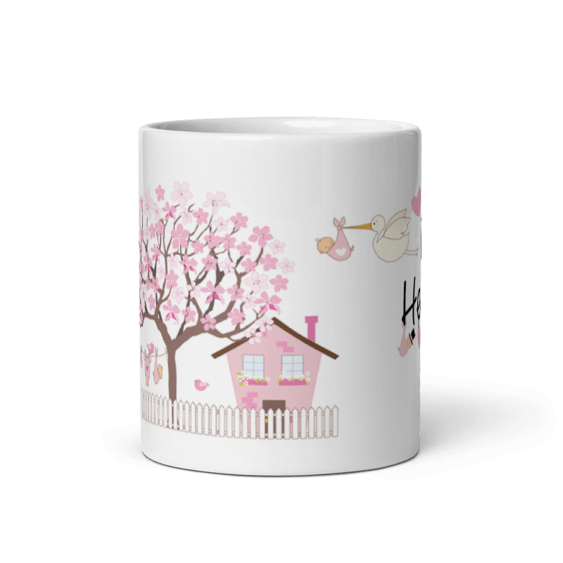 Tasse / Beste Hebamme - Mädchen