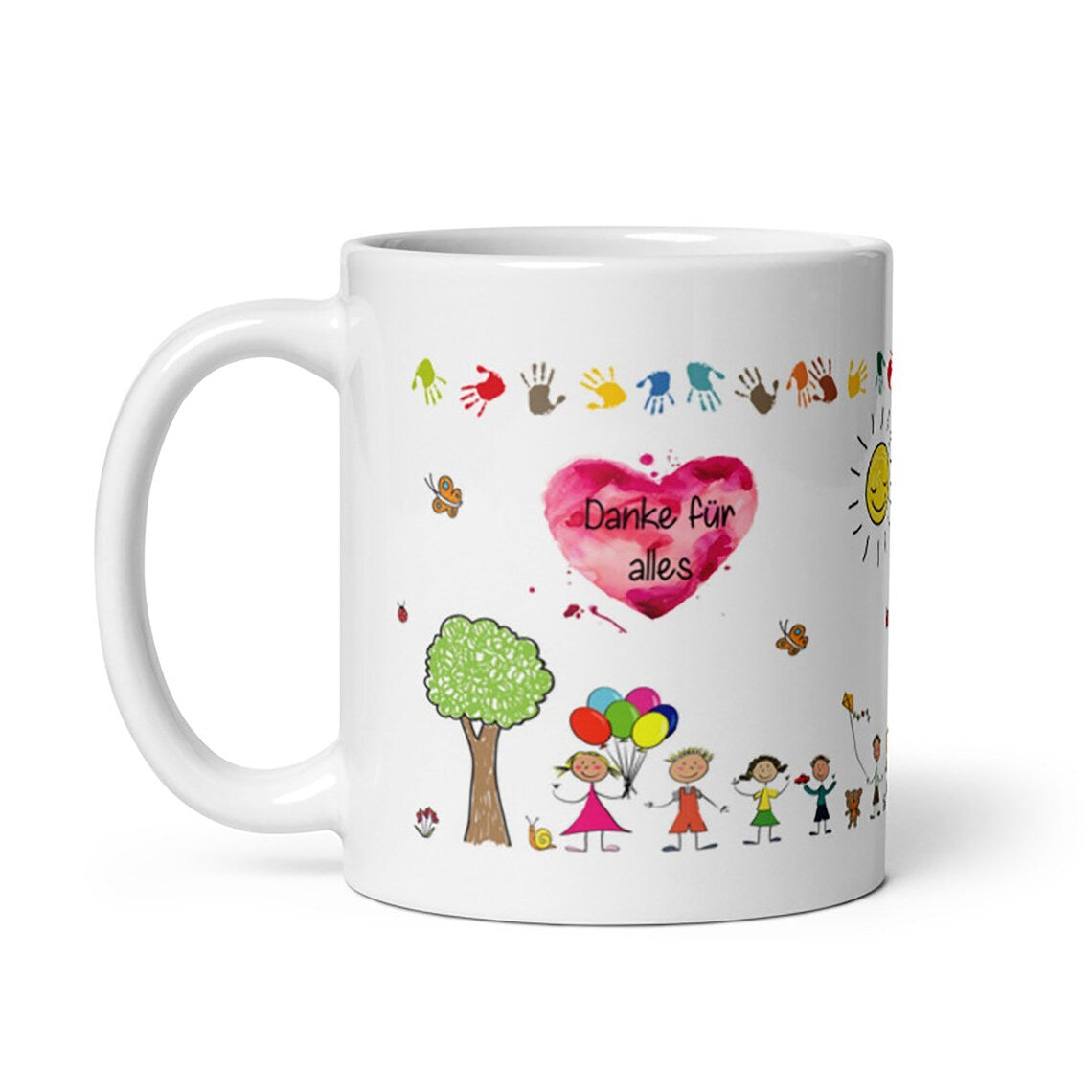 Tasse / Danke, dass du mir beim Wachsen geholfen hast (Figuren)