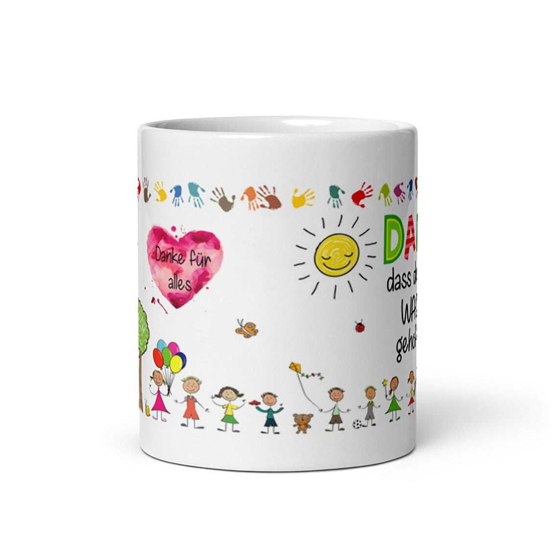 Tasse / Danke, dass du mir beim Wachsen geholfen hast (Figuren)